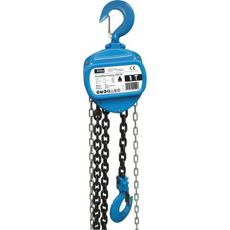 Palan à chaine 1 Tonne - Chaine levage 3 mètres (1/3)