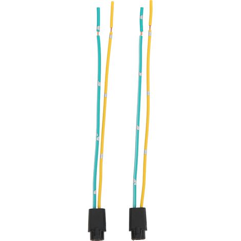 2x T5 12V hitzebeständige Lampenfassungen, LED-Lampenhalter mit Kabel für Industrieanlagen, Fahrzeuge und Fahrräder (1/5)