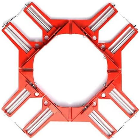 4 Pinces à Angle Droit 90° Renforcées pour Aquarium DIY, Fixation Rapide, Serre-joints pour Cadre Photo et Menuiserie (1/5)