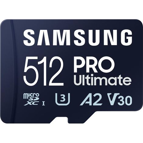 Samsung PRO Ultimate microSD Memory Card 512GB (1/4)