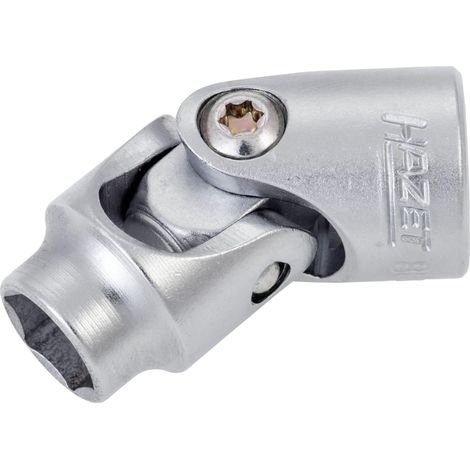 Hazet 880G-10 Inserto Chiave a Bussola con Snodo, Argento, Attacco Quadro, Cavo, 10 mm 3/8 di Pollice (1/2)