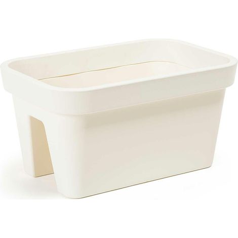 Maceta balaustrada Lys crema 45 cm (1/3)