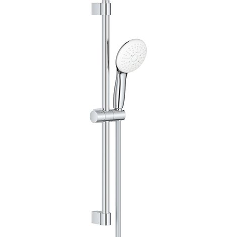Ensemble de supports de soutien pour soutien-gorge Tempesta 110 277943 600mm, 3 jets, 13,5 l/min, chromé (1/2)