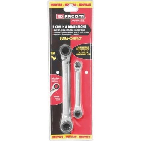 Set mit 2 Schlüsseln Cuatro FACOM - 64C.J2PB