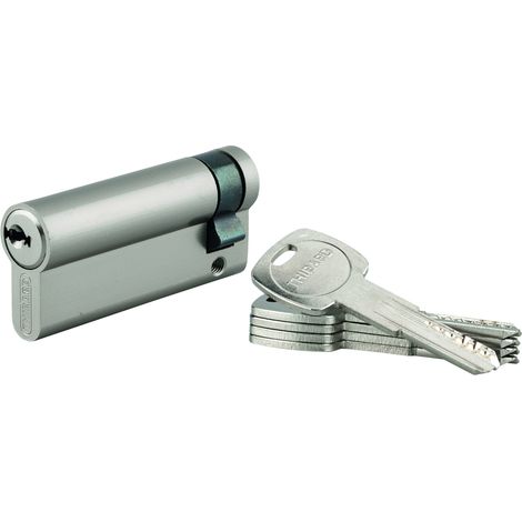 THIRARD - Demi-cylindre de serrure Trafic 6 UNIKEY (achetez-en plusieurs, ouvrez avec la même clé), 60x10mm, 5 clés - THIRARD (1/5)