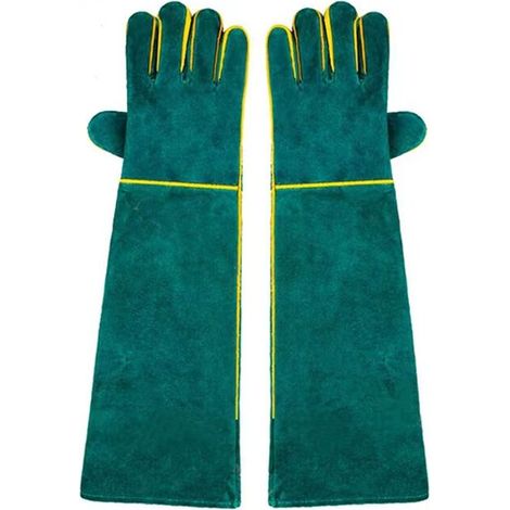 60CM Bite Resistant Work Gloves for Welding, Gardening Durable Protective Gloves