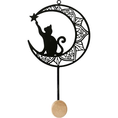 Katzenaufhänger 1 Moderner dekorativer Knopf für die Wand