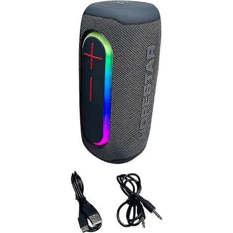 Haut-parleur Bluetooth portable P60, haut-parleur à volume élevé avec fonction étanche pour l'extérieur (1/5)