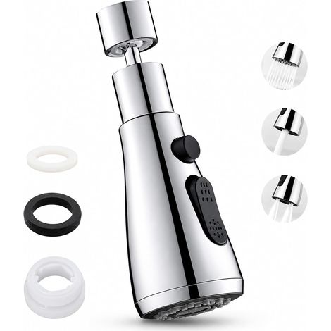 Kitchen Sink Faucet 360 Degrees 3 Modes (1/5)