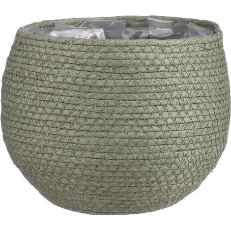 Mica Übertopf Korb Jorck Ø 22 x 19 cm grün Topf
