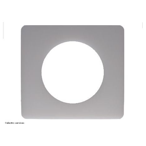 Legrand – Plaque de finition 1 Poste CP1101 – Blanc Amande – Gamme Céliane – Plastique thermoplastique – Installation à clipser
