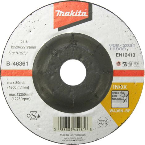 Makita Schruppscheibe 125mm 1-Stückflexibel