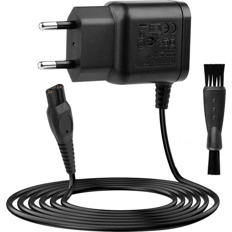 15 V Charger for Series HQ8505 7000 5000 3000 9000 Mains Adapter Charger with Cord for MG5750 MG7790 MG7770 MG7720 BG5020 BT5515 with Cleaning Brush (1/5)