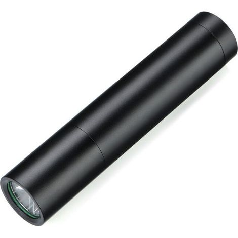 Wiederaufladbare LED-Taschenlampe per USB, 5 Leuchtmodi, wasserdicht, Mini-Taschenlampe mit hoher Leuchtkraft und Zoomfunktion, taktische Taschenlampe, Camping, Arbeit, Radfahren, Notfall (arg