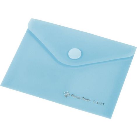 Enveloppe Focus C4531 A7 bleue transparente