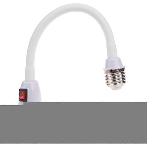Douille de plafond E27 à E27, câble d'alimentation, interrupteur, prise pour suspension (1/4)