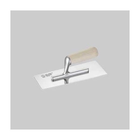 Frattone liscio inox m.legno 825/i pavan 24x10 cm - spessore 0,5 mm
