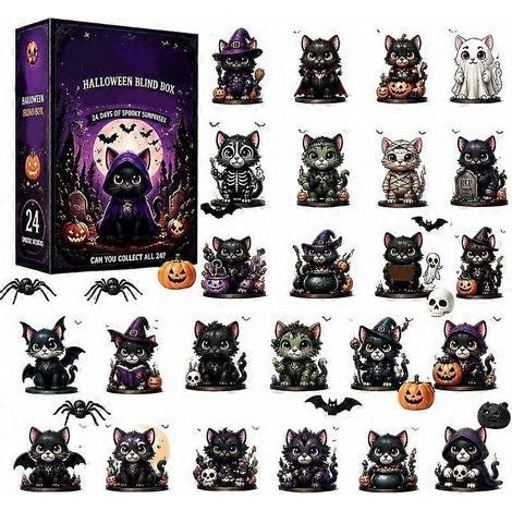 Halloween - Figurine de collection surprise en boîte à surprise (1/3)