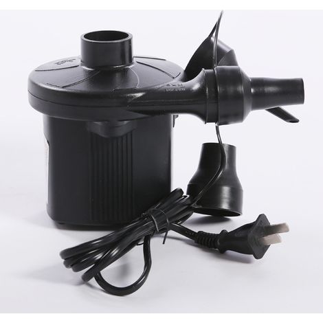 Pompe à air électrique gonflable, gonflage rapide et portable 220 V avec 3 buses pour bateaux gonflables, etc. (1/4)