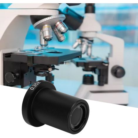 Mikroskopokular, Okular mit Vergrößerungsreduzierung, Zubehör für C-Mount-Optikmontage, 0,35-fache Vergrößerung (1/5)