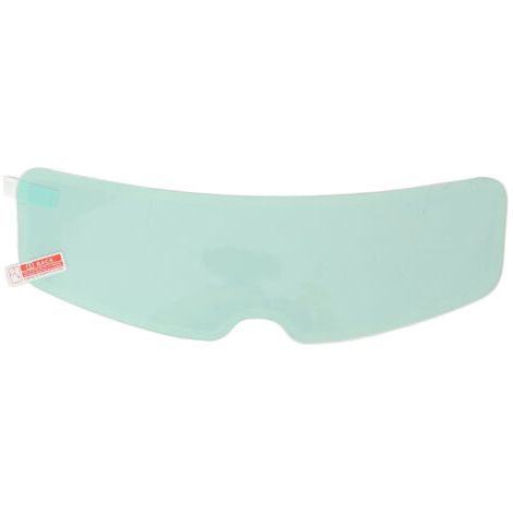 QORVA- Film Anti-buée pour lentille de casque de moto, 24.5cm, imperméable, transparent, universel, NANO, revêtement de protection autocollant