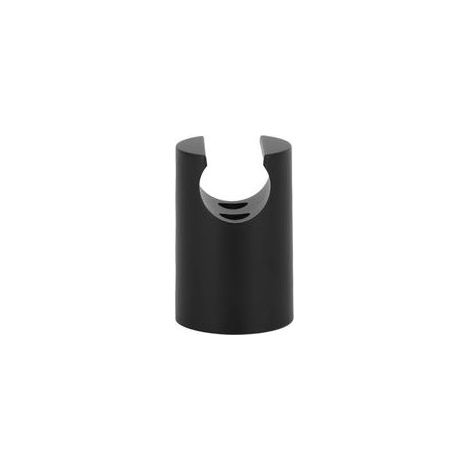Shower Head Holder, Handheld Shower Head Wall Mount, Bathroom Hardware Clamp Holder(Black) (1/5)