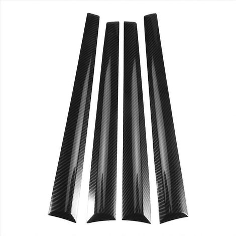 Türschutzleisten aus ABS-Kunststoff in Carbonfaser-Optik, 4er-Set dekorative Schutzpaneele für den Fahrzeuginnenraum (1/5)
