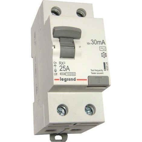 Interruptor diferencial 2P 25A 0.03A tipo AC P302 RX3 402024 (1/5)