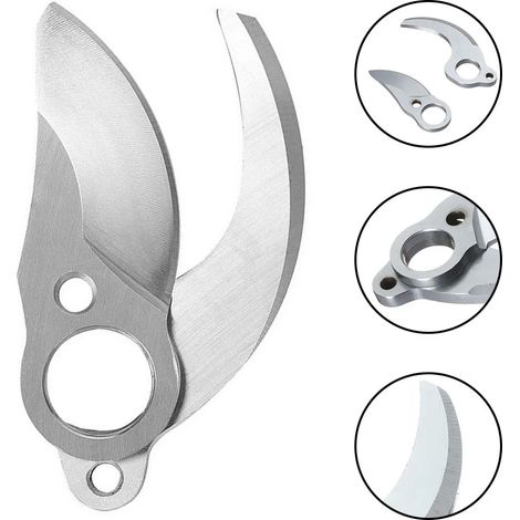 1 paire de lames de sécateur électrique SK5 sans fil, lames de coupe tranchantes de 25 mm, accessoires de taille-AquaForge