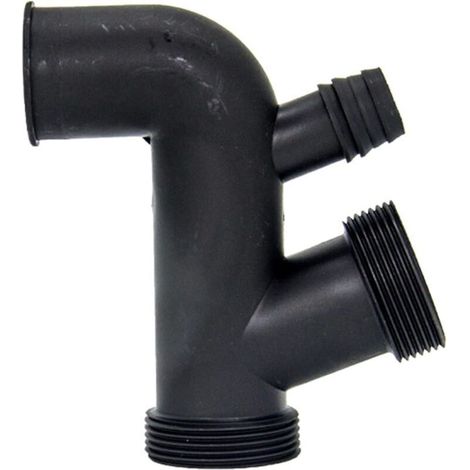 Accessoires pour broyeur à déchets de cuisine Tuyau de vidange d'évier Tuyau de vidange d'égout Broyeur à déchets alimentaires Coude d'eau à trois voies Tuyau de raccordement de vidange de broyeur à a