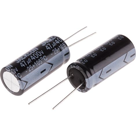 Condensateur RS PRO 47µF, 400V c.c.