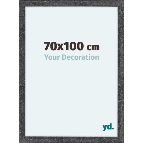 yd. - Cadre photo 70x100 - Gris Patine - MDF - Como (1/5)