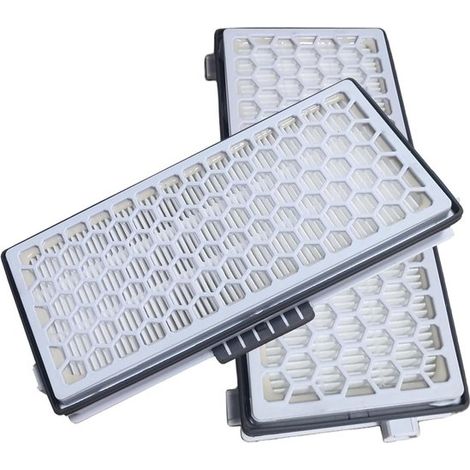 für Staubsaugerfilter, kompatibel mit Miele Staubsaugern der Serien C2, C3, S4, S5, S6 und S8, SF HA 50/SF AA 50, H13 AirClean Filter (2 Stück) (1/5)