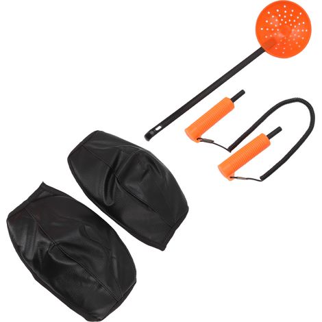 Ensemble de piolet rétractable, gantelets de sécurité en forme de cuillère, équipement de pêche hivernale (1/5)