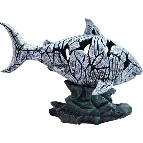 Sculpture moderne en résine, statue d'animal, décoration pour la maison, le bureau, l'hôtel, une étagère ou un bureau. (1/5)