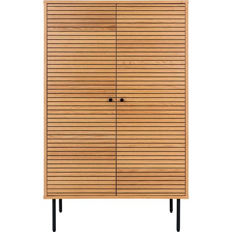 Kyoto Vitrinenschrank 2 Türen Eiche Furnier. (1/5)