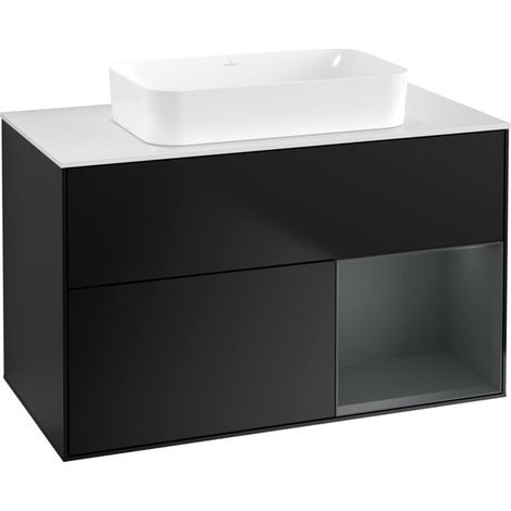 Villeroy & Boch F661HGPD meuble sous-lavabo Finion F66 (1/2)