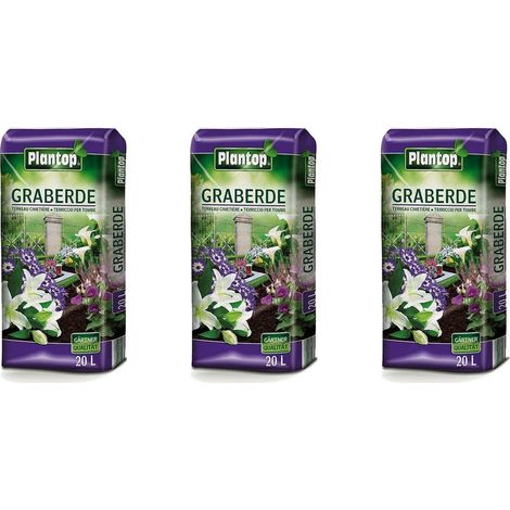PLANTOP Graberde, (3 x 20 Ltr), 60 Ltr (1/3)