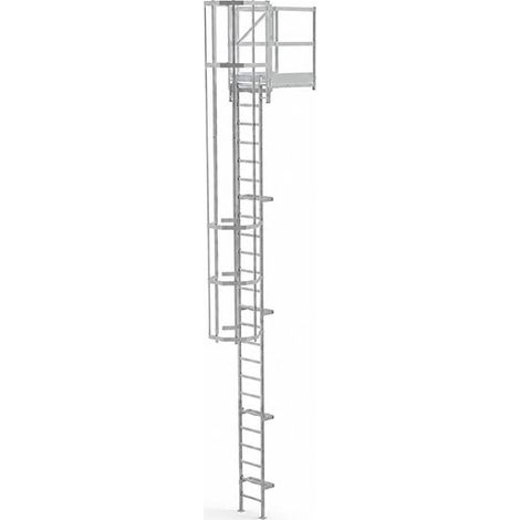 Scala a gabbia - Altezza raggiungibile da 8 a 8.45m - CRINO-SFP/101 (1/5)