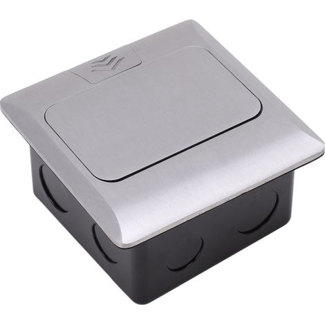 Prise de bureau encastrée avec deux ports USB, prise de courant standard britannique 250 V (1/5)