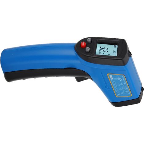 Thermomètre infrarouge GM321, écran LCD numérique, haute précision, testeur de température industriel sans contact (1/5)