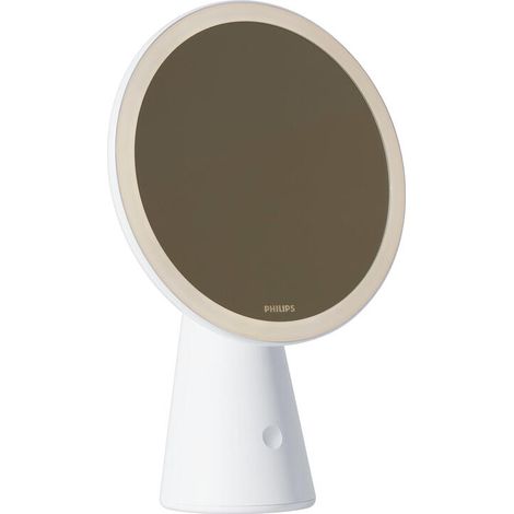 Philips Mirror lámpara de escritorio LED blanca portátil