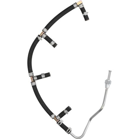 Le nouveau tuyau de retour d'injecteur du moteur S4K est compatible avec CAT E312B/E312C. (1/5)