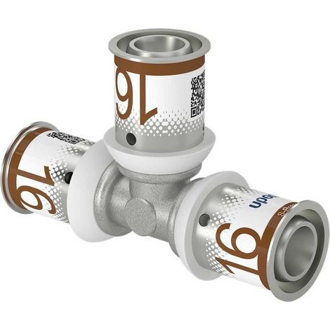 Té à sertir S-PRESS à sertir reduit 50x25x50 UPONOR FRANCE 1046925