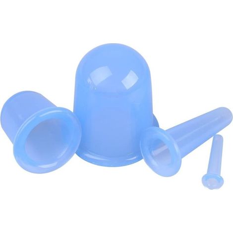 Bardusch - Massage corporel familial par ventouses, ventouses pour soulager la douleur, ventouses en silicone sous vide, ventouses méridiennes (1/4)