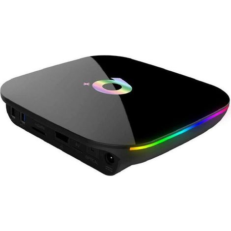 Trade Shop - TV BOX ANDROID 9.0 Q PLUS 4GB RAM + 64 GB SMART TV NETFLIX YOUTUBE FACEBOOK - (1/4)
