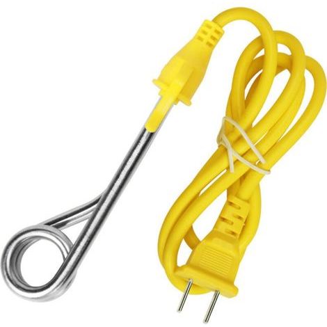 220V 600W Tauchsieder, Reise-Tauchsieder, Mini-Wassererwärmer, Reise-Heißwasserset, ideal zum Erhitzen von Wasser bis zum Siedepunkt für heiße Schokolade, Kaffee und Tee