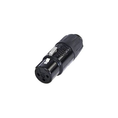Rean AV RA3FT-B Adaptateur XLR Mini XLR mâle - Mini XLR femelle Nombre de pôles:3 1 pc(s) X990492