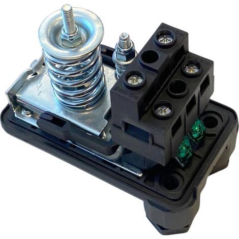 Pressostato McSwitch, regolatore di pressione dell'acqua per autoclavi e booster di pressione, controllo della pressione per pompe dell'acqua, regolabile da 1 a 5 bar, impostazione di fabbrica 2-3 bar (1/5)