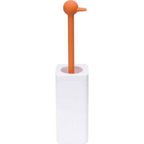 Lineabeta - Portascopino Baston ad anitra in ceramica / silicone (1/2)
